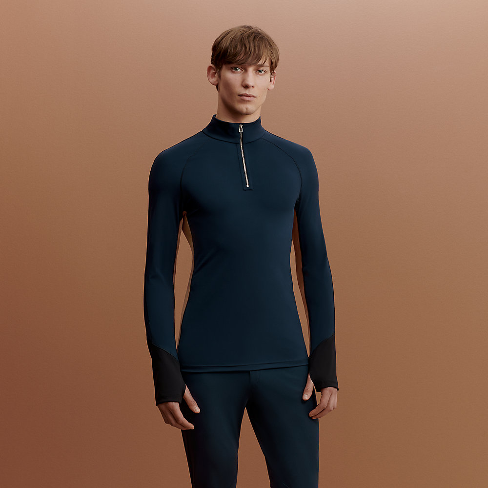 Stretching long-sleeve t-shirt | Hermès USA